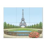 กระเบื้อง 8x10 in.<br>กรุงปารีส 7P/6P